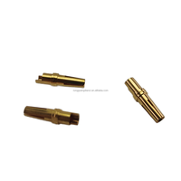 Broche de contact en laiton plaqué or pour tour CNC, connecteurs mâle/femelle DT, bornes personnalisables, pièces d'outillage électriques solides, support OEM