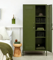 Armoire Métallique Moderne avec Plusieurs Compartiments, Casier en Acier pour Employés, Vente Directe d'Usine