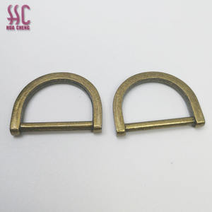 Antic ทองเหลือง32มิลลิเมตรหล่อโลหะ <span class=keywords><strong>D</strong></span> แหวนสำหรับกระเป๋า - Product Image 5