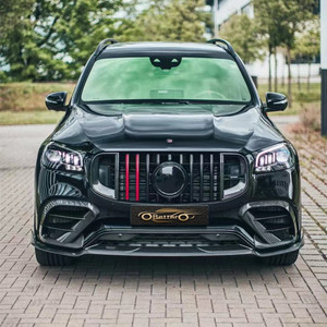 Kit carrosserie en fibre de carbone de haute qualité BTC pour Mercedes-Benz GLS X167 style <span class=keywords><strong>Brabus</strong></span>, lèvre avant, diffuseur arrière, spoiler, calandre - Product Image 1