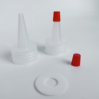 En stock – Bouchon de buse en plastique 20/410, 24/410, 28/410, 38/410 avec embout de scellage long rouge – Bouchon en plastique rouge 24 mm 24/410