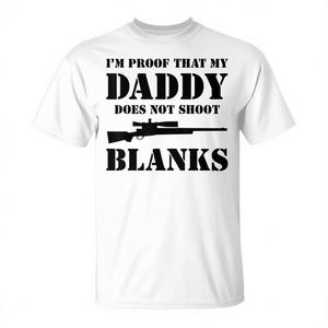 T-shirt papa-son : Je suis la preuve que mon papa n'envoie pas des messages obscènes – Cadeau amusant pour père et enfant - Product Image 2