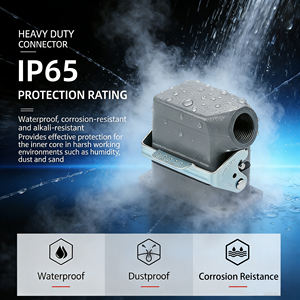 Conector de Alta Resistencia WZUMER HE-6 de 6 Pines, 16A, 500V para Convertidor de Frecuencia, Servoaccionamiento, Sistema de Control de Motor - Product Image 2