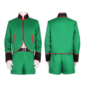 Star's Edge Hunter X Hunter Gon Freecss Cosplay-Kostüm, grüne Jacke, Shorts, Set, Anime-Outfit - Product Image 4