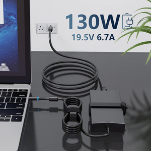 อะแดปเตอร์แปลงไฟสำหรับแล็ปท็อป Waweis 130W 19.5V 6.7A แบบบางพิเศษ สำหรับคอมพิวเตอร์ Dell - Product Image 2