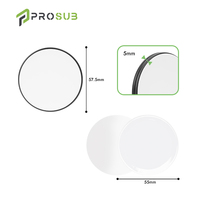 Support magnétique de sublimation Prosub en gros, support de téléphone pliable 2D 3D vierge pour accessoires de téléphone personnalisés