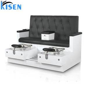 Modern Luxury Megnectic Pump Acetone Resistance Professional Recline Electric Massage Nail Beauty Salon Foot Spa Pedicure Chair - Product Image 2