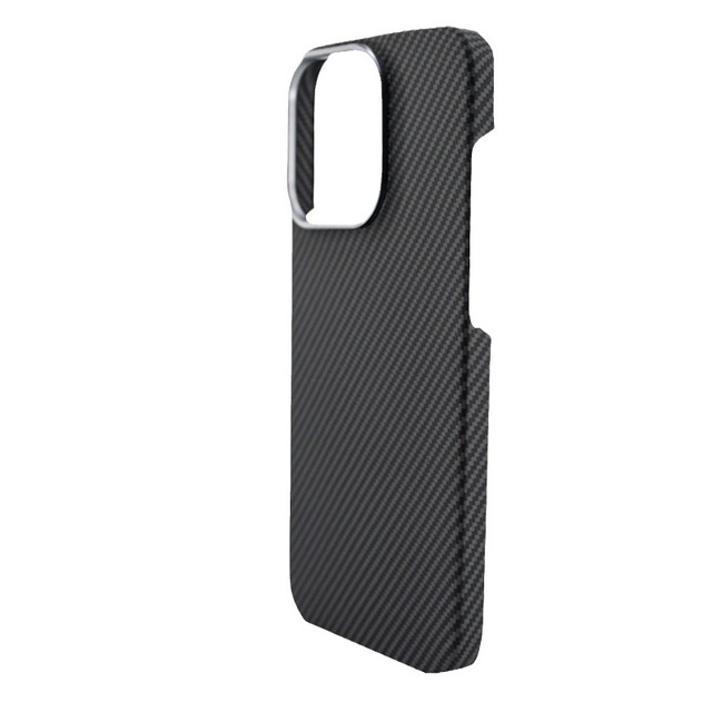 For Slim Carbon Fiber Texture Case Customizable Minimalist Shockproof Military Grade Phone Cover for 17 Air ProMax 16