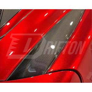 Juego de 1 guardabarros trasero de fibra de carbono real con ventilaciones para McLaren 720S, modelo americano 720S - Product Image 6