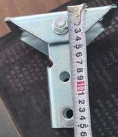 Base universelle d'accessoires de contreventement antisismiques en métal galvanisé par électro-placage à faible coût pour tuyaux