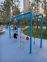 Échelle d'escalade en corde pour aire de jeux extérieure, taille personnalisée, exercices pour le haut du corps et fitness des bras, certifiée CE, pour les enfants de 3 à 15 ans
