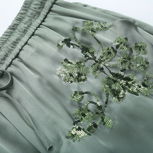 ZATRHMBM 2023 <span class=keywords><strong>pantaloni</strong></span> da donna a vita alta con coulisse Vintage con tasca laterale di nuova moda da donna - Product Image 5
