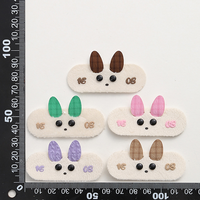 Erkoumi vente en gros 2025 nouveauté étiquettes en tissu de dessin animé mignon patchs tissés polyvalents pour enfants sacs chapeaux vêtements accessoires