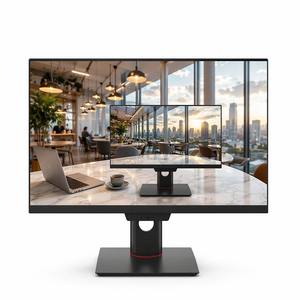 PC tout-en-un 23,8 pouces avec webcam rotative, ordinateur de bureau AIO, Intel Core i5 i7, 16 Go, SSD 512 Go, Windows 11 Business Office - Product Image 1