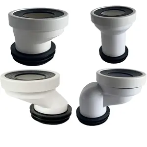 Bathroom WC Waste Pipe Sanitary Toilet Pan Connector