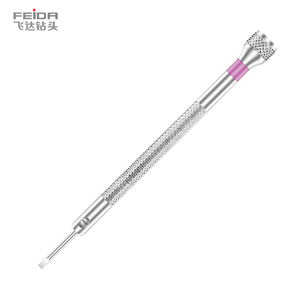 FEIDAステンレススチール1MM 0.8-1.6mmミニ精密スクリュードライバーセット磁気チップ時計メガネ修理ハンドツールスクリュードライバー - Product Image 2