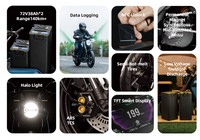 Moto électrique haute vitesse EEC NCM, moteur puissant de 9,5 kW, moto tout-terrain électrique avec frein ABS