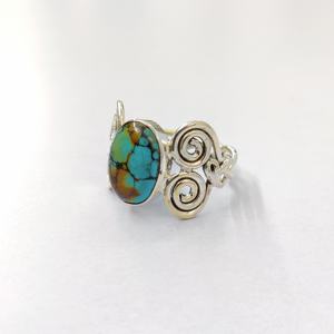 <b>Turquoise</b> <b>Ring</b> 925 Sterling Silver Gemstone <b>Ring</b> <b>Turquoise</b> Handmade Collection Fine <b>Rings</b> Silver Jewelry Bulk price - Product Image 6