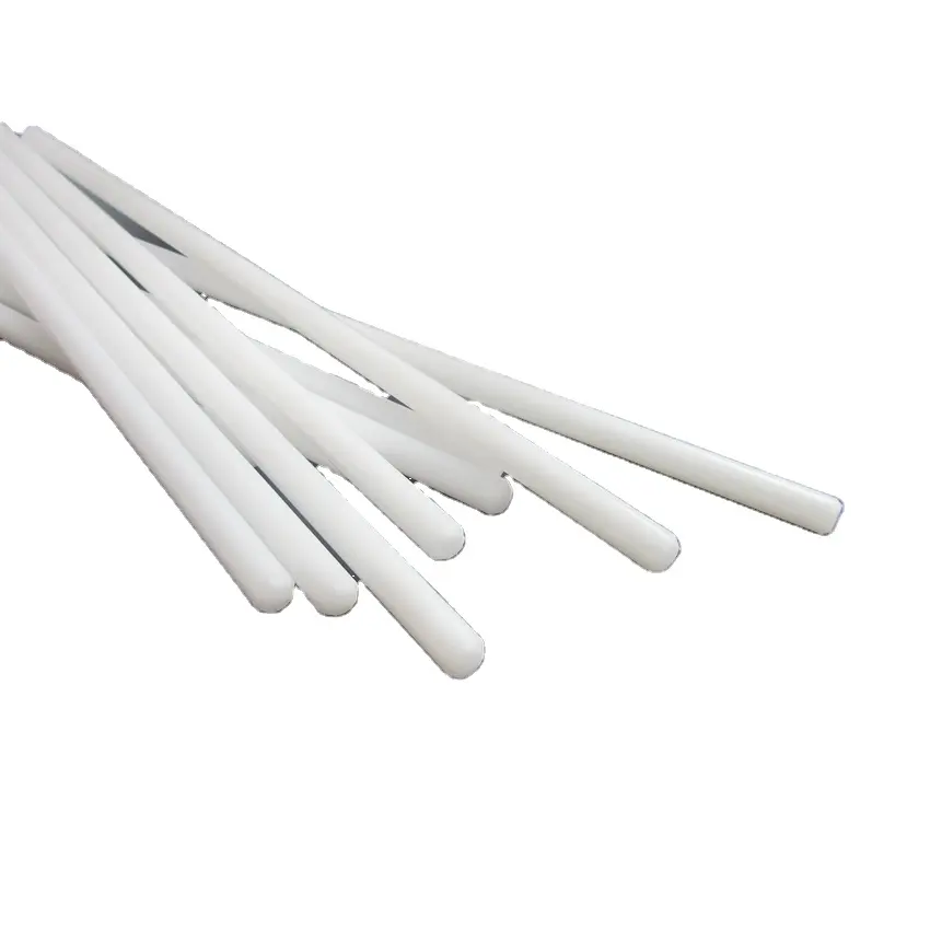 Perl weißer POM-Stab flexibler Kunststoffs tab durchmesser 1/4 Zoll