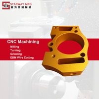 STARWAY Prix d'usine, vente chaude, usinage CNC, service de précision sur mesure en acier, tournage CNC pour pièces industrielles