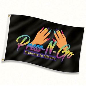 ธงผนังพิมพ์ดิจิทัลโพลีเอสเตอร์ขนาด 3x5 ฟุต แบบกำหนดเองสำหรับโปรโมชั่น ธงทีมสำหรับงานอีเว้นท์และกีฬากลางแจ้ง - Product Image 4