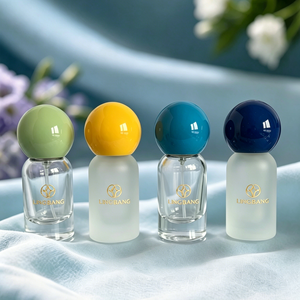 Venta Directa de Fábrica, Mini Botella de <span class=keywords><strong>Perfume</strong></span> de Vidrio Transparente Esmerilado de 10 ml, Forma Cilíndrica, Admite Personalización - Product Image 6