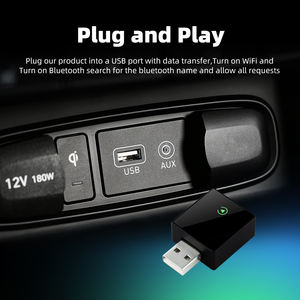 EKIY 2025 2 en 1 Mini AI BOX inalámbrico CarPlay Android <span class=keywords><strong>Auto</strong></span> Box Dongle inalámbrico Carplay adaptador Carplay inalámbrico Android <span class=keywords><strong>Auto</strong></span> - Product Image 4