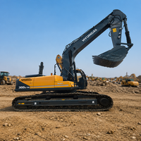 Excavatrice sur chenilles Hyundai 300LC 9S d'occasion, 30 tonnes, d'origine coréenne, avec peinture d'origine
