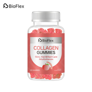 Suplemento de Gomitas de Colágeno Vegano para Crecimiento del Cabello y Blanqueamiento de la Piel de Marca Privada OEM con Biotina y Vitaminas <span class=keywords><strong>C</strong></span> y E para Cabello, Piel y Uñas - Product Image 1