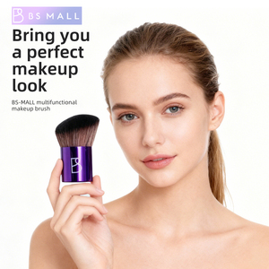 แปรงคา<span class=keywords><strong>บ</strong></span>ูกิสีม่วง 2 ชิ้น แบ<span class=keywords><strong>บ</strong></span>พกพา หัวแปรงแ<span class=keywords><strong>บ</strong></span>นเฉียง สำหรับรองพื้นชนิดน้ำ ครีม แป้งฝุ่น <span class=keywords><strong>บ</strong></span>ลัชออน แปรงคา<span class=keywords><strong>บ</strong></span>ูกิขนาดใหญ่ ขนแปรงฟู - Product Image 6