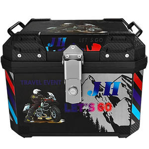 Baúl de Motocicleta Impermeable de 36L/45L, Caja de Almacenamiento de PP, Maleta Lateral, Caja Trasera de ABS <span class=keywords><strong>para</strong></span> Motocicletas - Product Image 2