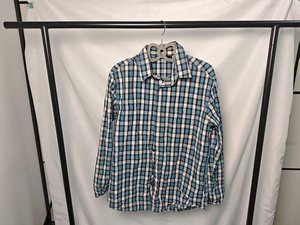 Lot de vêtements d'occasion pour hommes adultes, chemises d'été à col montant 100% coton, tailles mixtes en stock CLEAR PATH - Product Image 3