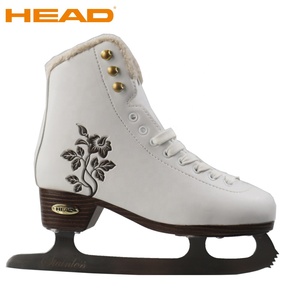 HEAD Opal Professional White Figure Skates en cuir synthétique <span class=keywords><strong>avec</strong></span> doublure en <span class=keywords><strong>fourrure</strong></span> de <span class=keywords><strong>glace</strong></span> pour la saison d'hiver - Product Image 2