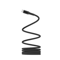 Câble USB-C vers USB-C en silicone à enroulement magnétique 3A à charge rapide pour Phone 15, modèle Factory 2025
