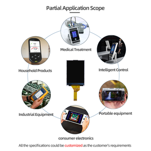 2.4インチ 2.8インチ 240*320 14ピン カスタムスクエアTFT SPI LCDスクリーンディスプレイ 2.4インチ タッチなし - Product Image 3