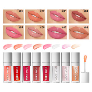 Nhãn Hiệu Riêng Thảo Dược Lip Gloss Ống Lâu Dài Giữ Ẩm Lip Stain Plumping Màu Sắc Thay Đổi Các Tính NĂNG Cơ Sở Bóng Chất Lỏng - Product Image 2