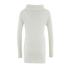 เสื้อแขนยาวผู้หญิงคอสูงสีทึบ - Product Image 2