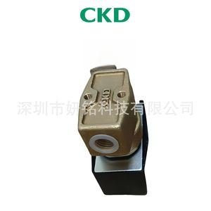 โซลินอยด์วาล์ว CKD รุ่น AD11 8A 03A แบบ 2 ทาง ควบคุมการไหลของของเหลว AC220 DC24 เชื่อมต่อโดยตรง - Product Image 1