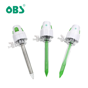 Trócar Laparoscópico Desechable Verde OBS, Precio de Fábrica, Trócar Quirúrgico para Cirugía Mínimamente Invasiva - Product Image 1