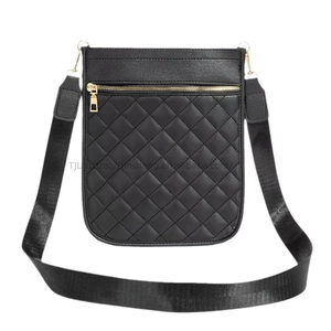 Foreign Trade Wholesale PU Rhombus Multi-Card Vertical <b>Envelope</b> Mobile Phone Shoulder Bag Design Zipper Closure Urban Tanjing - Product Image 3