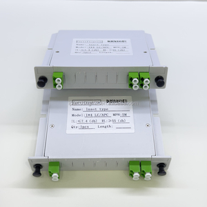 ตัวแยกสายไฟเบอร์ออปติกสำหรับที่อยู่อาศัย FTTB แบบ Single Mode 1 เข้า 4 ออก LC/APC ราคาถูก ขายดี - Product Image 1