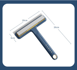 Bộ dụng cụ lau kính ma thuật 4 trong 1-Dụng cụ cạo hai mặt + Bàn Chải bọt biển/màn hình có thể tháo rời | dụng cụ gia đình chuyên nghiệp - Product Image 3