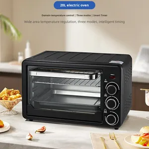 Horno Eléctrico de Convección para el Hogar, 31-40L, Acero Inoxidable, Triple Funcionalidad, 2000W, Clase de Eficiencia Energética, <span class=keywords><strong>Microondas</strong></span> para Hornear - Product Image 3