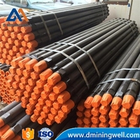 Tiges de forage chinoises 2 3/8'' 2-7/8'' 3 1/2'' API Reg DTH, tuyaux de forage pour forage en fond de trou