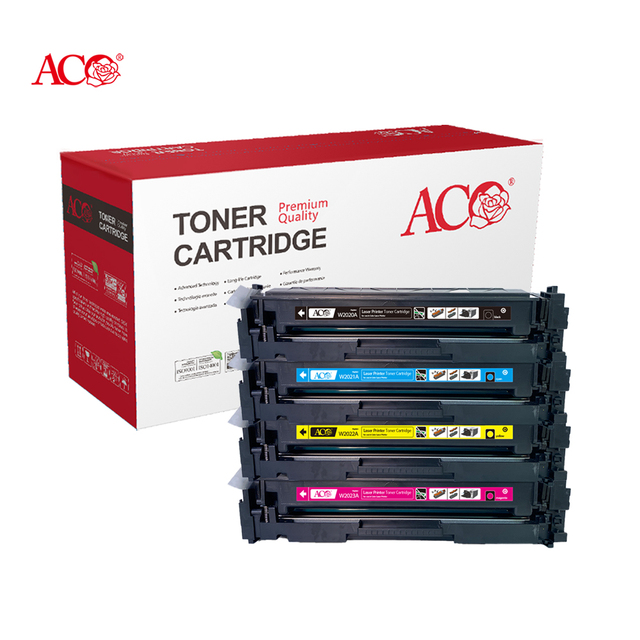 ACO Wholesale 414A 206A 824A 305A 216A 415A 201A 207A 416A Laser Toner Cartridge Compatible for HP Laserjet Printer Supplies