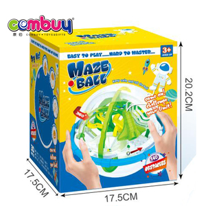 Juguetes Educativos, Juego Infantil, <span class=keywords><strong>Laberinto</strong></span> de <span class=keywords><strong>Bolas</strong></span> 3D de 18 cm con 140 Pasos - Product Image 4