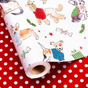Rollo de Papel de Regalo Personalizado de 80 Gramos con Logotipo e Imagen Impresos. Papel de Regalo para Perros - Product Image 4