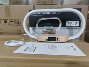 LP <span class=keywords><strong>El</strong></span> <span class=keywords><strong>Mejor</strong></span> Regalo <span class=keywords><strong>Cargador</strong></span> Inalámbrico con Reloj Luz Nocturna Colorida <span class=keywords><strong>Cargador</strong></span> Inalámbrico <span class=keywords><strong>para</strong></span> Teléfono Móvil <span class=keywords><strong>para</strong></span> <span class=keywords><strong>iPhone</strong></span> - Product Image 5