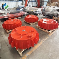 Électroaimants suspendus RCDB pour le transport de minerai de carrière et l'extraction de métaux dans un champ magnétique profond