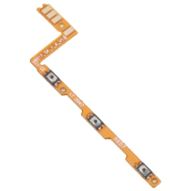OEM Power Button & Volume Button Flex Cable for Infinix Smart 5/Hot 10 Lite Mobile Phone Repair Parts